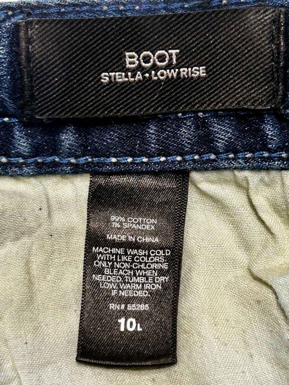Express Women's Stella Bootcut Jeans, Size 10L - Picture 6 of 6
